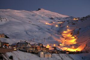 Sierra Nevada de noche
